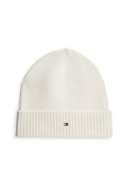 Tommy Hilfiger Czapka z domieszką kaszmiru Mężczyźni Bawełna biały, ONE SIZE. Białe czapki męskie Tommy Hilfiger, bez wzorów, z bawełny, biznesowe. Za 189.95 zł.