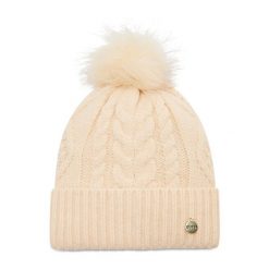 Czapka Guess. Brązowe czapki zimowe damskie Guess. Za 129.99 zł.