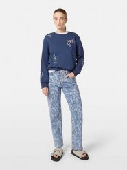Scotch & Soda Bluza w kolorze granatowym rozmiar: S. Niebieskie bluzy bez kaptura damskie Scotch & Soda, s, z bawełny. Za 178.79 zł.