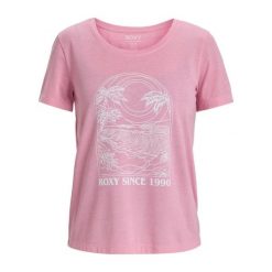 Koszulka z krótkim rękawem dla Kobiety SURFCLASSIC Różowy. Czerwone bluzki sportowe damskie Roxy, m, bez wzorów, z dzianiny, bez ramiączek. Za 109.99 zł.