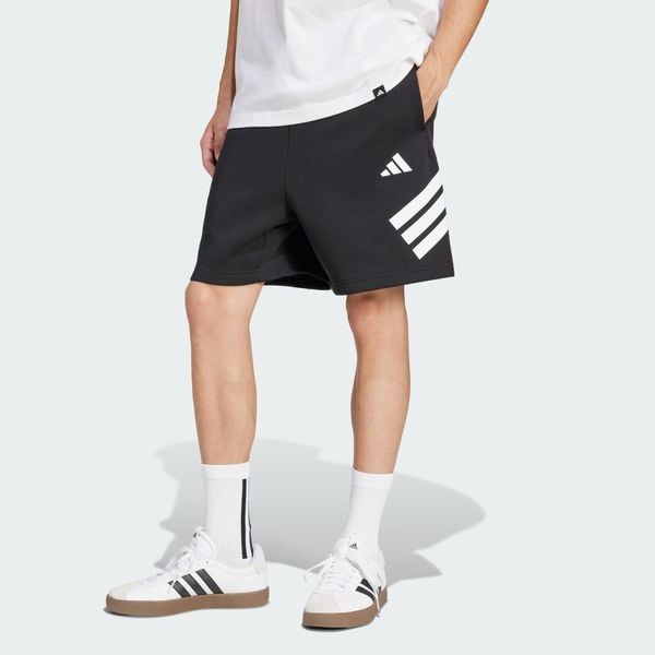 Szorty Future Icons z 3 paskami. Czarne szorty męskie Adidas, na fitness i siłownię. Za 199.00 zł.