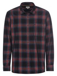 Camel Active Koszula w kolorze czarno-czerwonym rozmiar: L. Czarne koszule męskie Camel Active, l, bez wzorów, z bawełny, bez kołnierzyka, bez ramiączek. Za 108.74 zł.