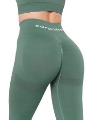 Legginsy treningowe damskie Carpatree Allure. Zielone legginsy damskie Carpatree, s, bez wzorów. Za 150.99 zł.
