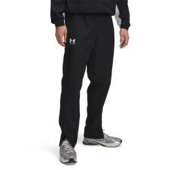 Under Armour UA RIVAL WVN WINDBREAKER PNT Spodnie męskie. Czarne spodnie sportowe męskie Under Armour, z materiału. W wyprzedaży za 167.99 zł.