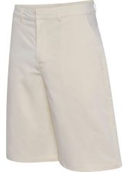Hummel Długie szorty casual z poliestru z recyklingu – EGRET. Białe szorty damskie HUMMEL, bez wzorów, casualowe. Za 262.00 zł.