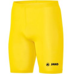 Szorty Jako Basic 2.0. Żółte szorty męskie Jako, bez wzorów, z elastanu, sportowe. Za 165.50 zł.