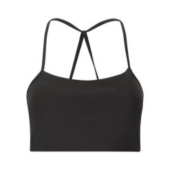 Biustonosz dla kobiet Athlecia Seray. Czarne biustonosze sportowe damskie Athlecia, bez wzorów. Za 196.00 zł.