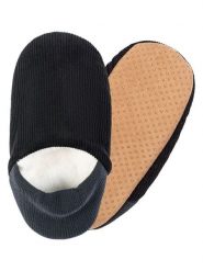 Camano Kapcie w kolorze czarno-granatowym rozmiar: 37/38. Czarne kapcie damskie camano, z materiału. Za 39.99 zł.