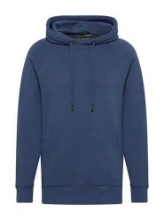 ELBSAND Bluza "Kian" w kolorze granatowym rozmiar: M. Niebieskie bluzy z kapturem męskie ELBSAND, m, z bawełny. Za 176.08 zł.