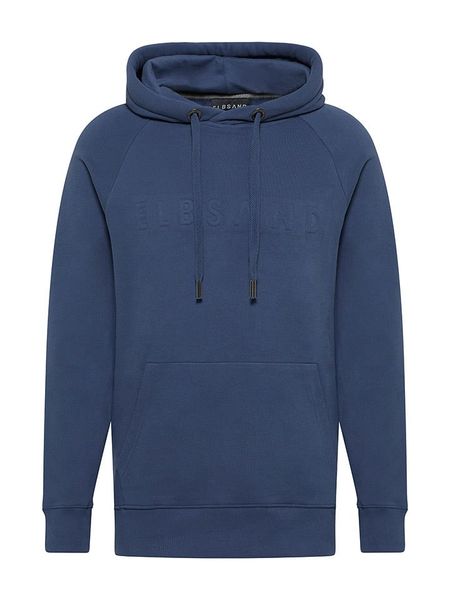 ELBSAND Bluza "Kian" w kolorze granatowym rozmiar: XL. Niebieskie bluzy z kapturem męskie ELBSAND, xl, z bawełny. Za 192.33 zł.