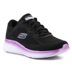 Buty Skechers Skech-Lite Pro-Stunning Steps W 150010-BKPR czarne. Czarne obuwie treningowe damskie na fitness i siłownię. Za 435.61 zł.