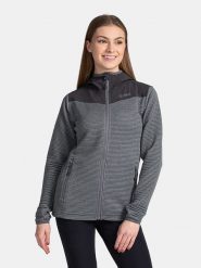 Kilpi Kurtka polarowa "Tanali" w kolorze szarym rozmiar: 44. Szare kurtki damskie Kilpi, bez wzorów, z polaru, bez kaptura. Za 173.99 zł.