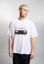 Koszulka sportowa męska Prosto Polonez z krótkim rękawem. Białe t-shirty sportowe męskie Prosto., m, z bawełny, bez ramiączek. Za 114.99 zł.