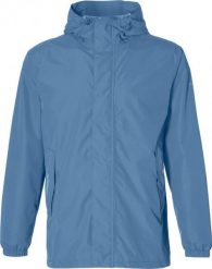 Rowerowa kurtka przeciwdeszczowa Hoga unisex, horizon blue. Czarne kurtki damskie BASIL, l, bez wzorów, z materiału, z kapturem. Za 359.00 zł.