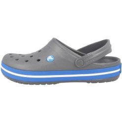 Sandały Crocs Crocband szare wygodne. Szare sandały męskie Crocs, z materiału, bez zapięcia. Za 289.99 zł.