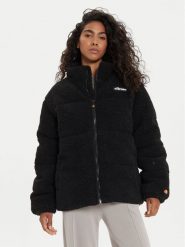 Ellesse Kurtka zimowa Berghutte SGX20918 Czarny Regular Fit. Czarne kurtki damskie Ellesse, na zimę, bez wzorów, z syntetyku, bez kaptura. Za 389.99 zł.