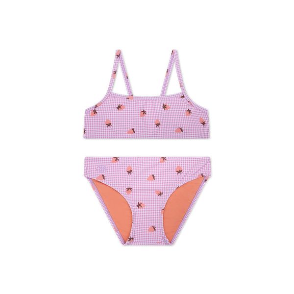 Bikini Swim Essentials – Różowe – Pola Truskawek. Czerwone bikini damskie SWIM ESSENTIALS, bez wzorów. Za 250.99 zł.