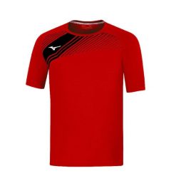 Koszulka Mizuno Team Game Iwata. Niebieskie t-shirty damskie Mizuno, m, bez wzorów, z materiału, bez kołnierzyka. Za 182.00 zł.