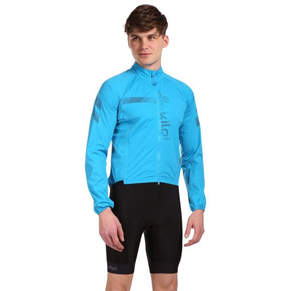 Kurtka wodoodporna Kilpi Rainar. Niebieskie kurtki męskie Kilpi, s, bez wzorów, sportowe, bez kaptura. Za 318.77 zł.