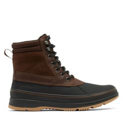 Kozaki Sorel. Brązowe buty zimowe męskie Sorel, bez zapięcia. Za 599.99 zł.