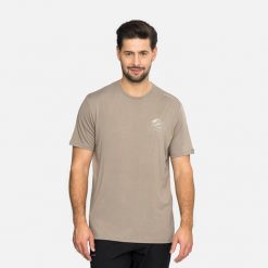 T-shirt męski VIKING Lenta Bamboo Light Man. Brązowe t-shirty męskie VIKING, m, bez wzorów, bez kołnierzyka. Za 139.90 zł.