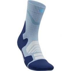 Skarpetki średniej długości z wełny merino dla kobiet Bauerfeind Outdoor Merino. Szare skarpetki damskie BAUERFEIND, bez wzorów, ze skóry. Za 150.00 zł.