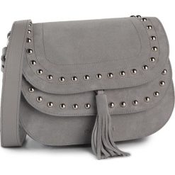 Torebka EVA MINGE - EM-31-05-000260 609. Szare listonoszki damskie Eva Minge, bez wzorów, ze skóry, bez dodatków. W wyprzedaży za 279.00 zł.