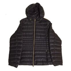 Kurtka GEOX D JAYSEN Czarny. Czarne kurtki damskie Geox, bez wzorów, z tkaniny, bez kaptura. Za 676.99 zł.