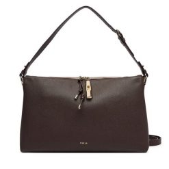 Torebka Furla. Brązowe torebki klasyczne damskie Furla, bez wzorów, bez dodatków. Za 1,484.00 zł.