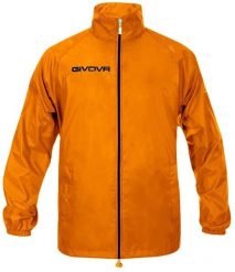 Kurtka przeciwdeszczowa Givova Basico. Brązowe kurtki treningowe męskie Givova, xl, bez wzorów, z nylonu, na fitness i siłownię. Za 131.99 zł.