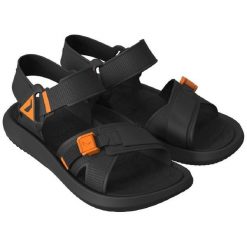 Sandały turystyczne męskie Rider RT Papete. Czarne sandały męskie Rider, bez zapięcia. W wyprzedaży za 139.50 zł.