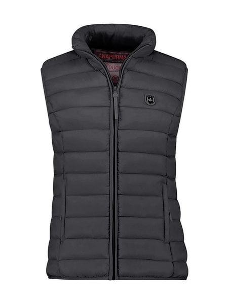 ANAPURNA Kamizelka pikowana "Vakitalana" w kolorze czarnym rozmiar: XXL. Czarne kamizelki damskie ANAPURNA, xxl. Za 113.36 zł.