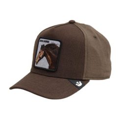 Czapka z daszkiem Goorin Bros. Dark Horse Field 101-1456-BRO. Brązowe czapki męskie Goorin Bros, bez wzorów. Za 188.00 zł.