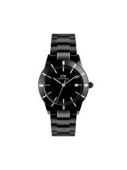 Daniel Wellington Zegarek Iconic Paradigma 40 DW00100821 Czarny. Czarne, analogowe zegarki męskie Daniel Wellington. Za 1,169.00 zł.