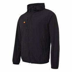 Kurtka z dresu Ellesse Losali. Czarne kurtki męskie Ellesse, l, bez wzorów, z dresówki, sportowe. Za 465.50 zł.