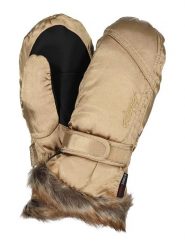 Ziener Rękawiczki w kolorze beżowym rozmiar: 3. Brązowe rękawiczki dziecięce Ziener, bez ramiączek. Za 56.66 zł.