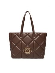 LOVE MOSCHINO Torebka JC4120PP0NLC0313 Brązowy. Brązowe torebki klasyczne damskie Love Moschino, bez wzorów, ze skóry, bez dodatków. Za 849.99 zł.