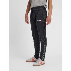 Spodnie do biegania Hummel hmlAUTHENTIC Poly. Białe spodnie materiałowe męskie HUMMEL, bez wzorów, z dżerseju, sportowe. Za 149.90 zł.