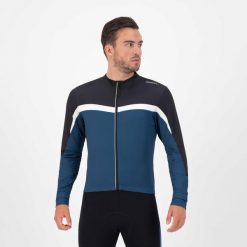 Koszulka rowerowa męska Rogelli COURSE z długim rękawem, ocieplana. Białe t-shirty sportowe męskie Rogelli, l, z gumy, bez ramiączek, rowerowe. Za 137.20 zł.