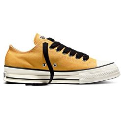 Buty sportowe Converse Chuck Taylor Throwback. Żółte buty sportowe na co dzień damskie Converse, z materiału, bez zapięcia. Za 590.00 zł.