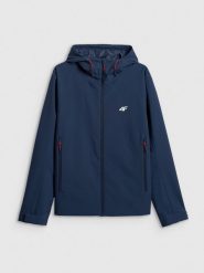 4F Kurtka przejściowa membrana 5000 męska - granatowa XL. Niebieskie kurtki męskie 4f, m, bez wzorów, bez kaptura. Za 299.99 zł.