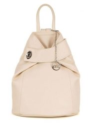 Mia Tomazzi Skórzany plecak w kolorze beżowym - 28 x 35 x 13 cm rozmiar: onesize. Brązowe plecaki damskie Mia Tomazzi, bez wzorów, z materiału. Za 274.99 zł.