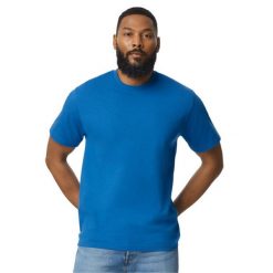Koszulka Unisex Dla Dorosłych Softstyle Midweight. Niebieskie bluzki damskie Gildan, xl, bez wzorów, sportowe, bez kołnierzyka, bez ramiączek. Za 33.99 zł.