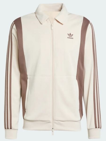Adidas Bluza w kolorze beżowym rozmiar: XS. Brązowe bluzy bez kaptura męskie Adidas, xs. Za 137.95 zł.