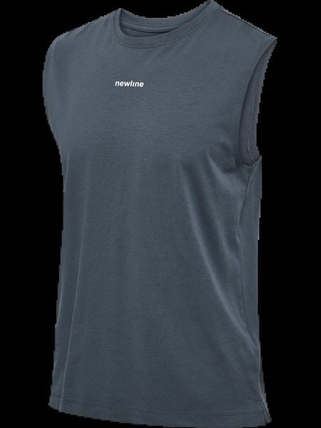 Hummel nwlLOGO TANK TOP koszulka bez rękawów z bawełny organicznej. Szare t-shirty sportowe męskie HUMMEL, l, z bawełny, bez ramiączek, do biegania. Za 149.00 zł.