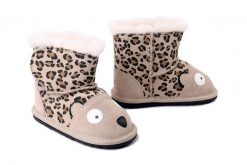 EMU AUSTRALIA Cheetah Walker B11105 sand, śniegowce dziecięce, rozmiary 19-23,0. Brązowe śniegowce dziewczęce Emu Australia, ze skóry. Za 259.90 zł.