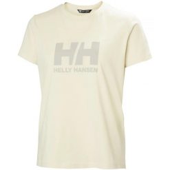 Koszulka damska Helly Hansen Logo 3.0. Białe t-shirty damskie Helly Hansen, xl, bez wzorów, z bawełny, bez kołnierzyka. Za 239.00 zł.