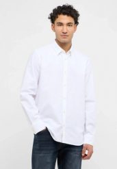 Męska Koszula Mustang Style Edinburg Bright White 1017534 2007. Białe koszule męskie Mustang, l, bez wzorów, bez kołnierzyka, bez ramiączek. Za 129.99 zł.