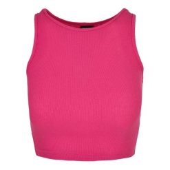 Top W Prążki Dla Pań I Panów. Fioletowe topy damskie Urban Classics, l, bez wzorów, bez kołnierzyka. Za 46.99 zł.