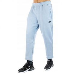Spodnie sportowe męskie Nike DO0022416. Niebieskie spodnie sportowe męskie Nike, z dresówki. Za 263.00 zł.